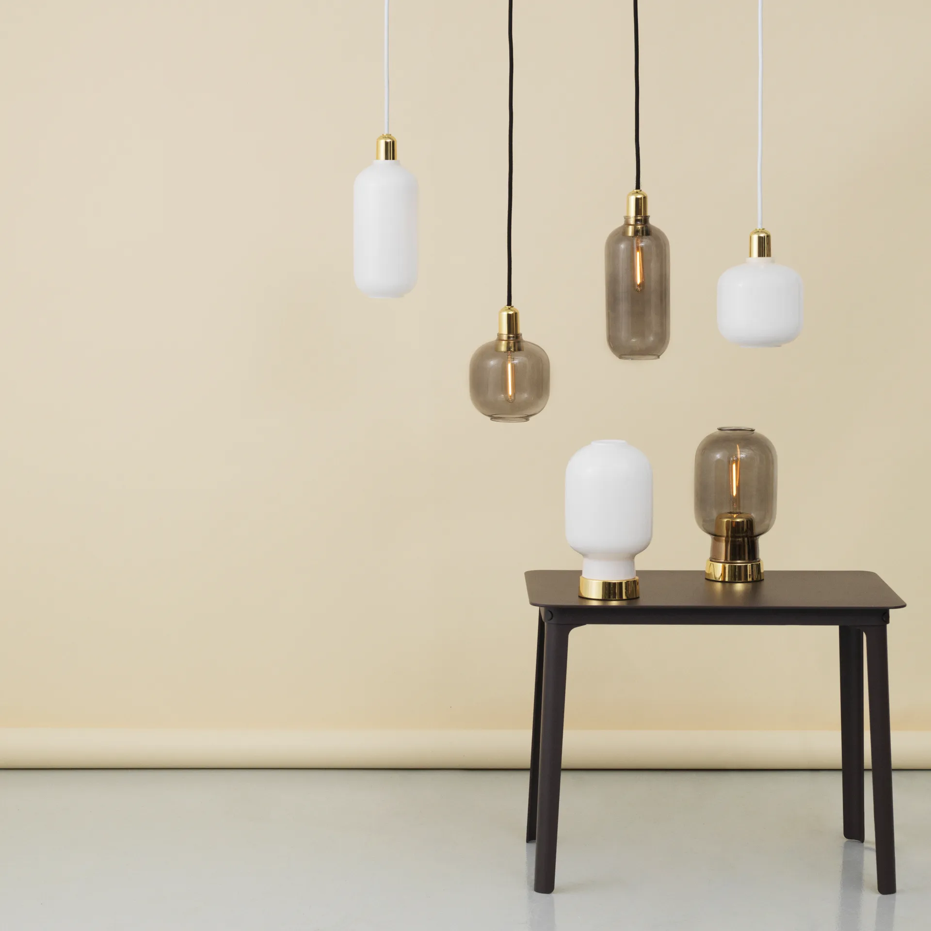 Amp灯小号, 烟熏黄铜色 Normann Copenhagen