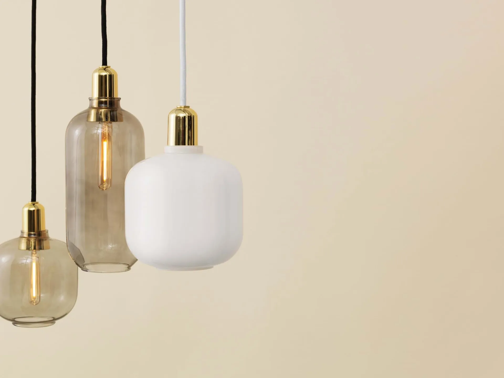 Amp灯小号, 烟熏黄铜色 Normann Copenhagen
