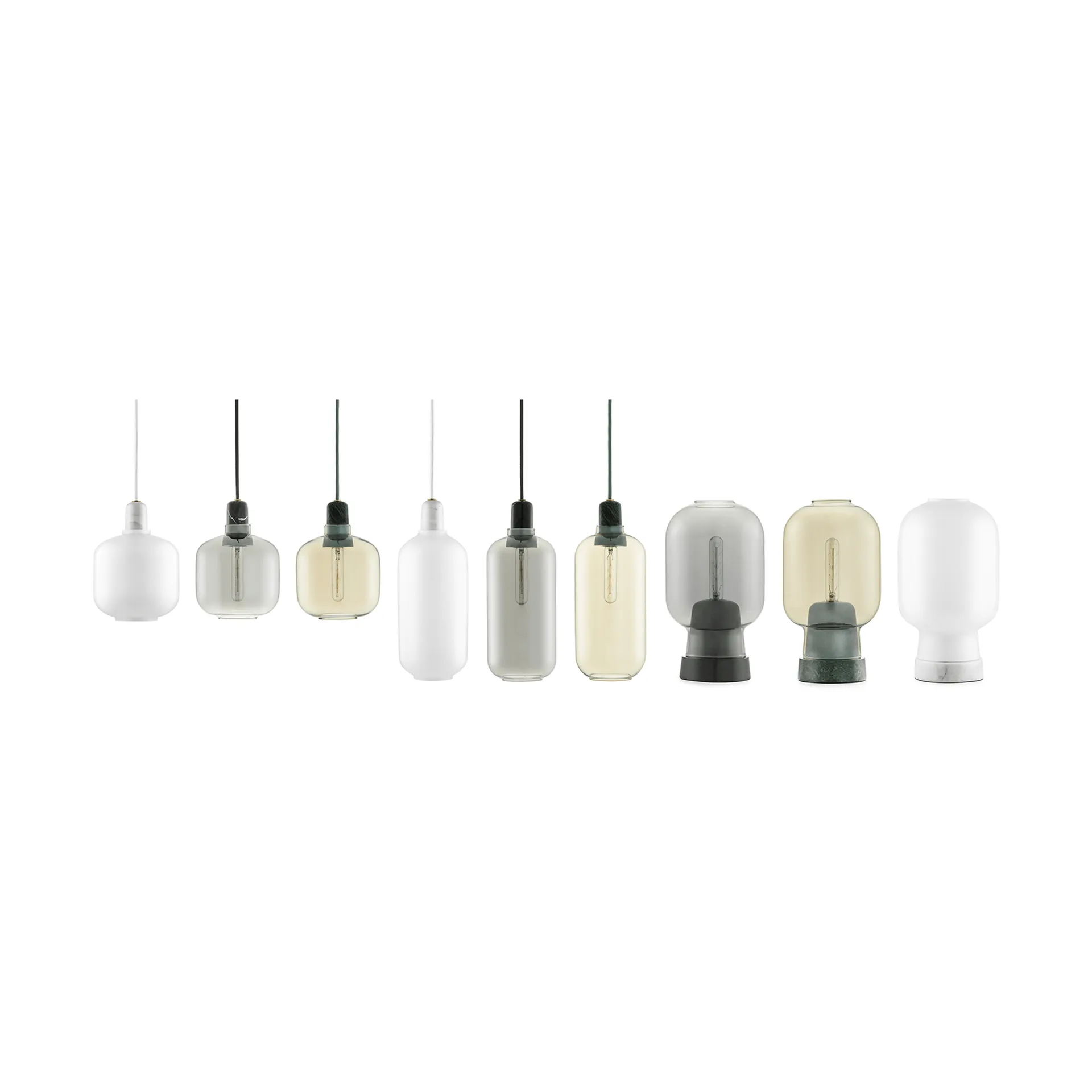 Amp灯大号, 白色 Normann Copenhagen
