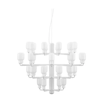 Amp 北欧简约风格枝形吊灯 - 白色_大号 - Normann Copenhagen