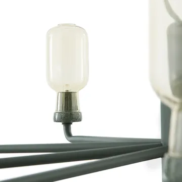 Amp 北欧简约风格枝形吊灯 - 绿色配金色_大号 - Normann Copenhagen