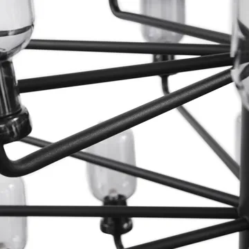 Amp 北欧简约风格枝形吊灯 - 绿色配金色_大号 - Normann Copenhagen