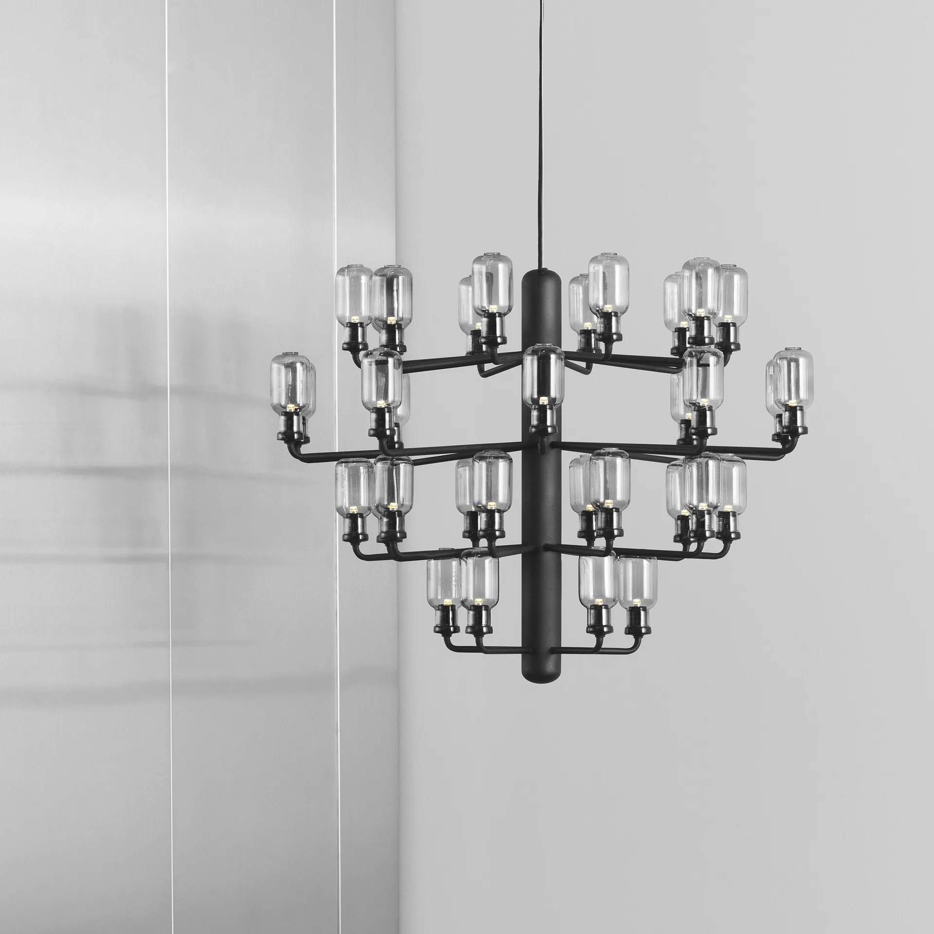 Amp 北欧简约风格枝形吊灯, 白色_大号 Normann Copenhagen