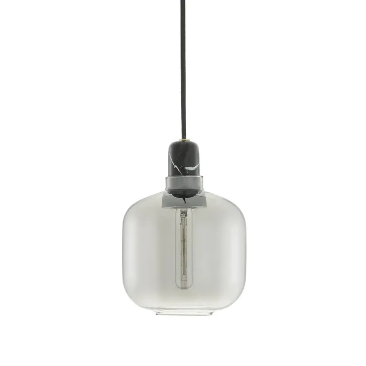 Amp灯小号 - 灰色_黑色 - Normann Copenhagen