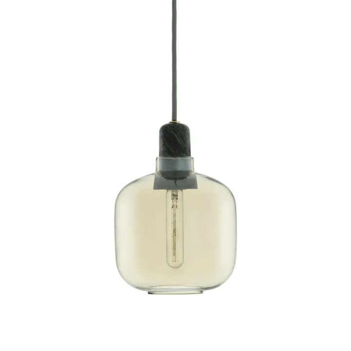 Amp灯小号 - 金色_绿色 - Normann Copenhagen