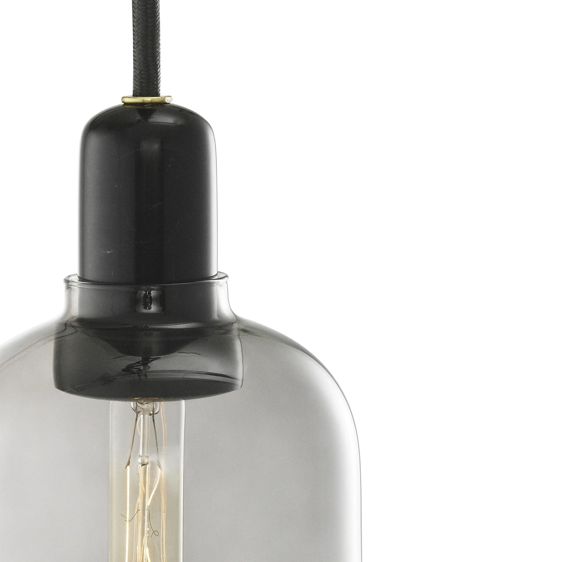 Amp灯大号, 灰色_黑色 Normann Copenhagen