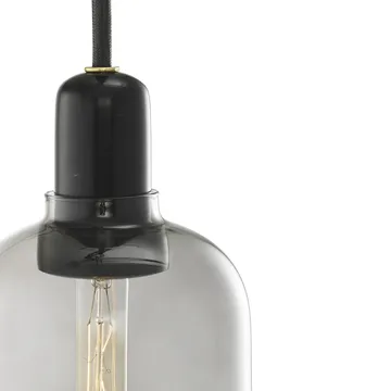Amp灯大号 - 灰色_黑色 - Normann Copenhagen