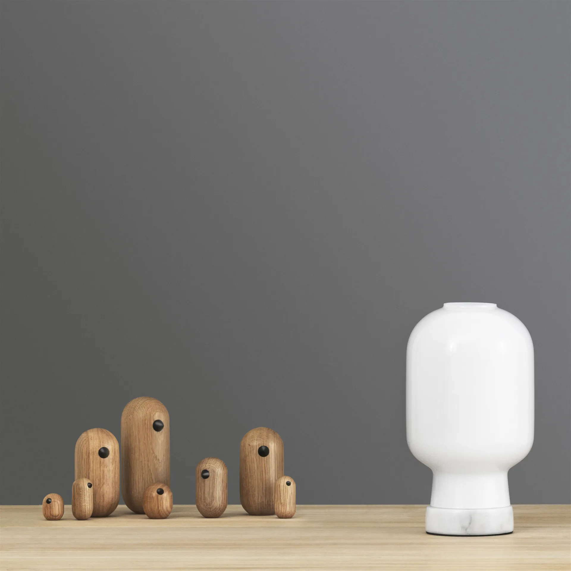 Amp 台灯, 白色 Normann Copenhagen