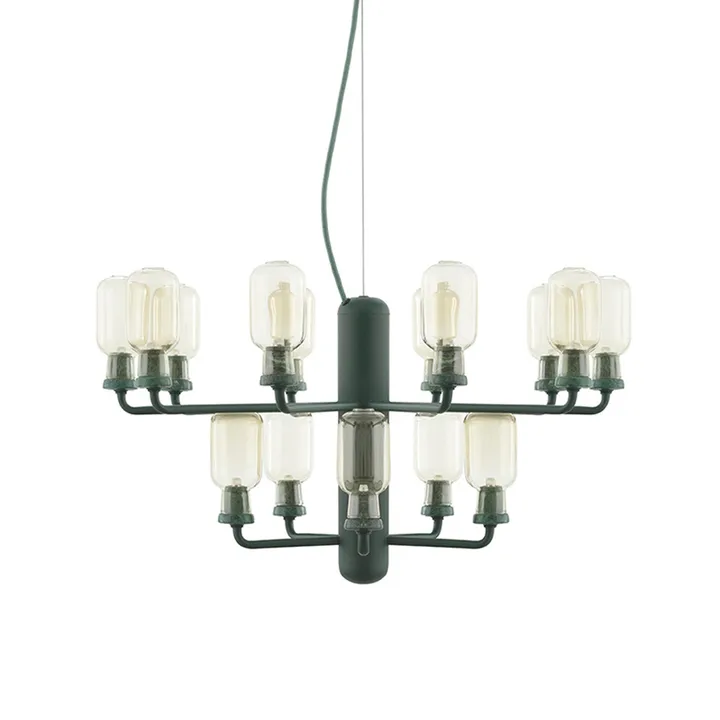Amp枝形吊灯 - 金色_绿色 - Normann Copenhagen