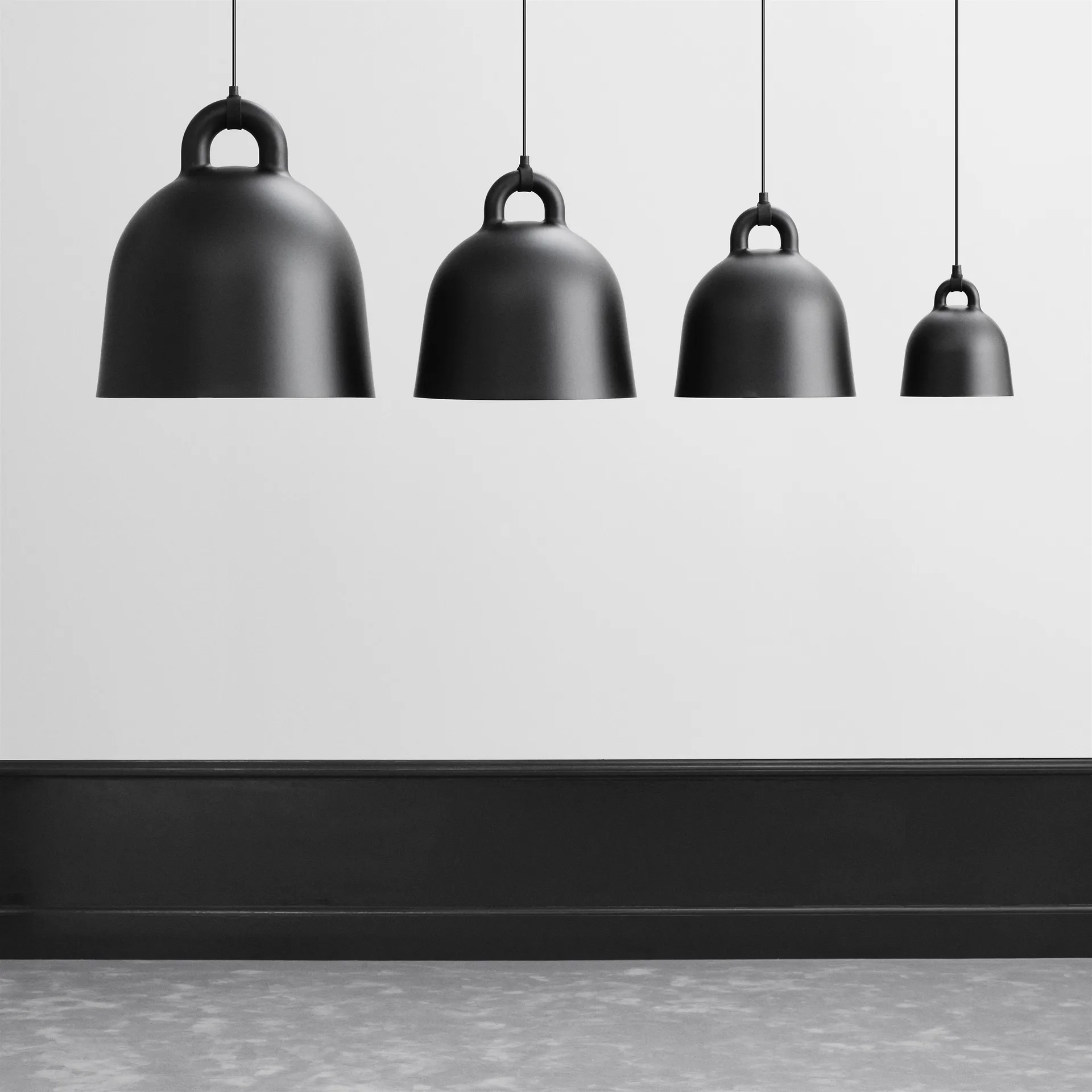 Bell 灯 black, Medium Normann Copenhagen