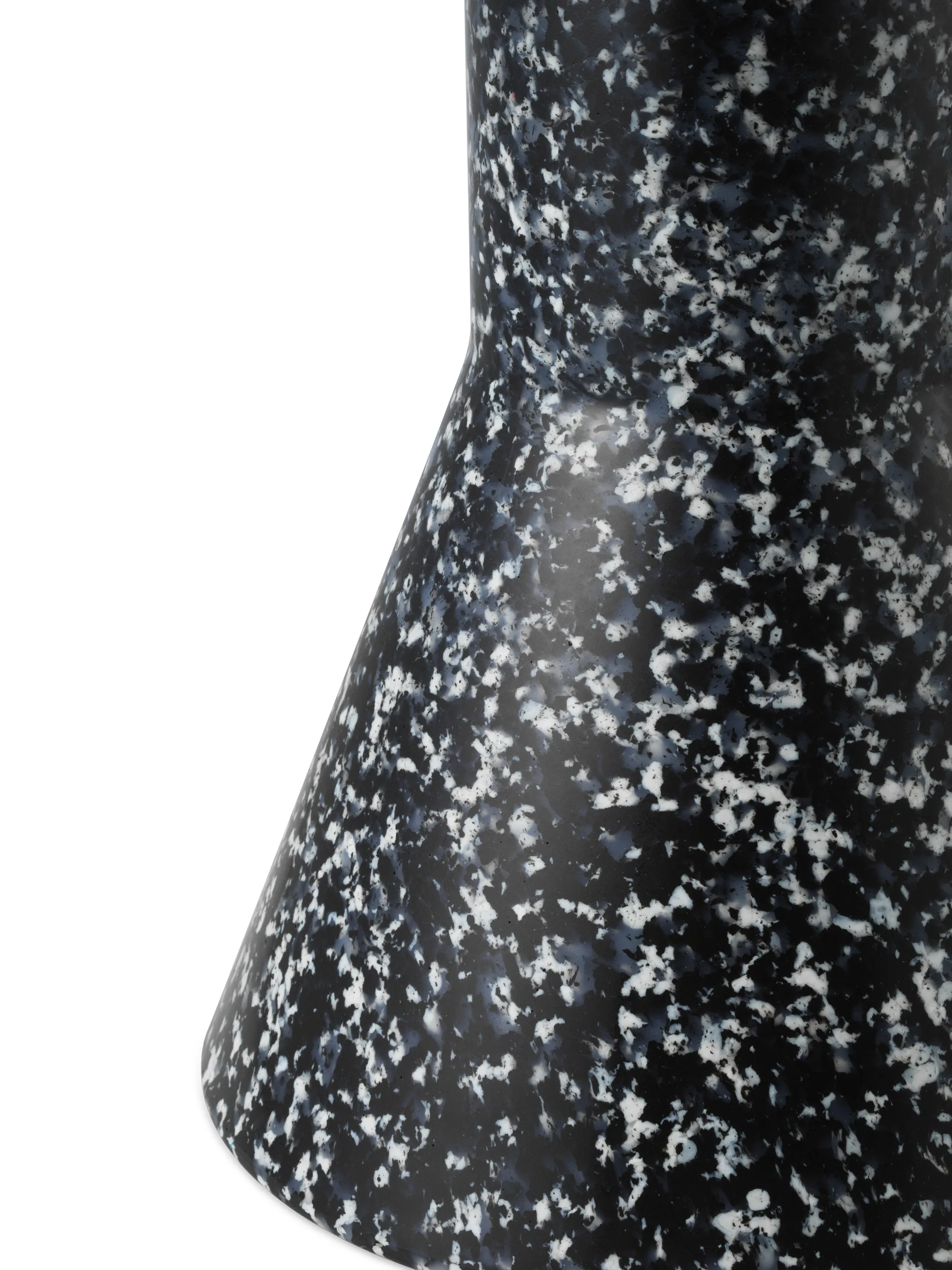 Bit Cone stool 凳子, 黑色-白色 Normann Copenhagen