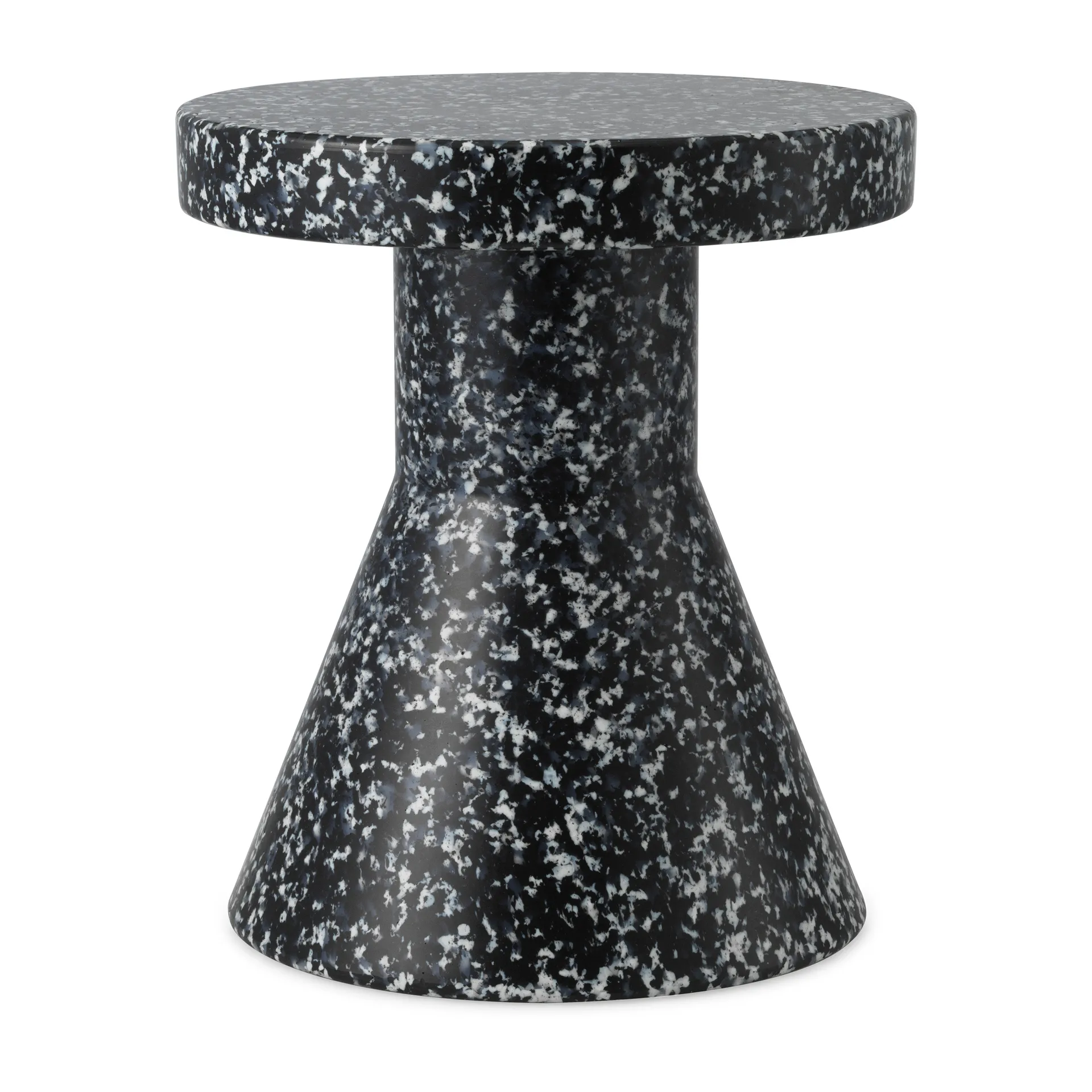 Bit Cone 吧台凳, 黑色_白色 Normann Copenhagen