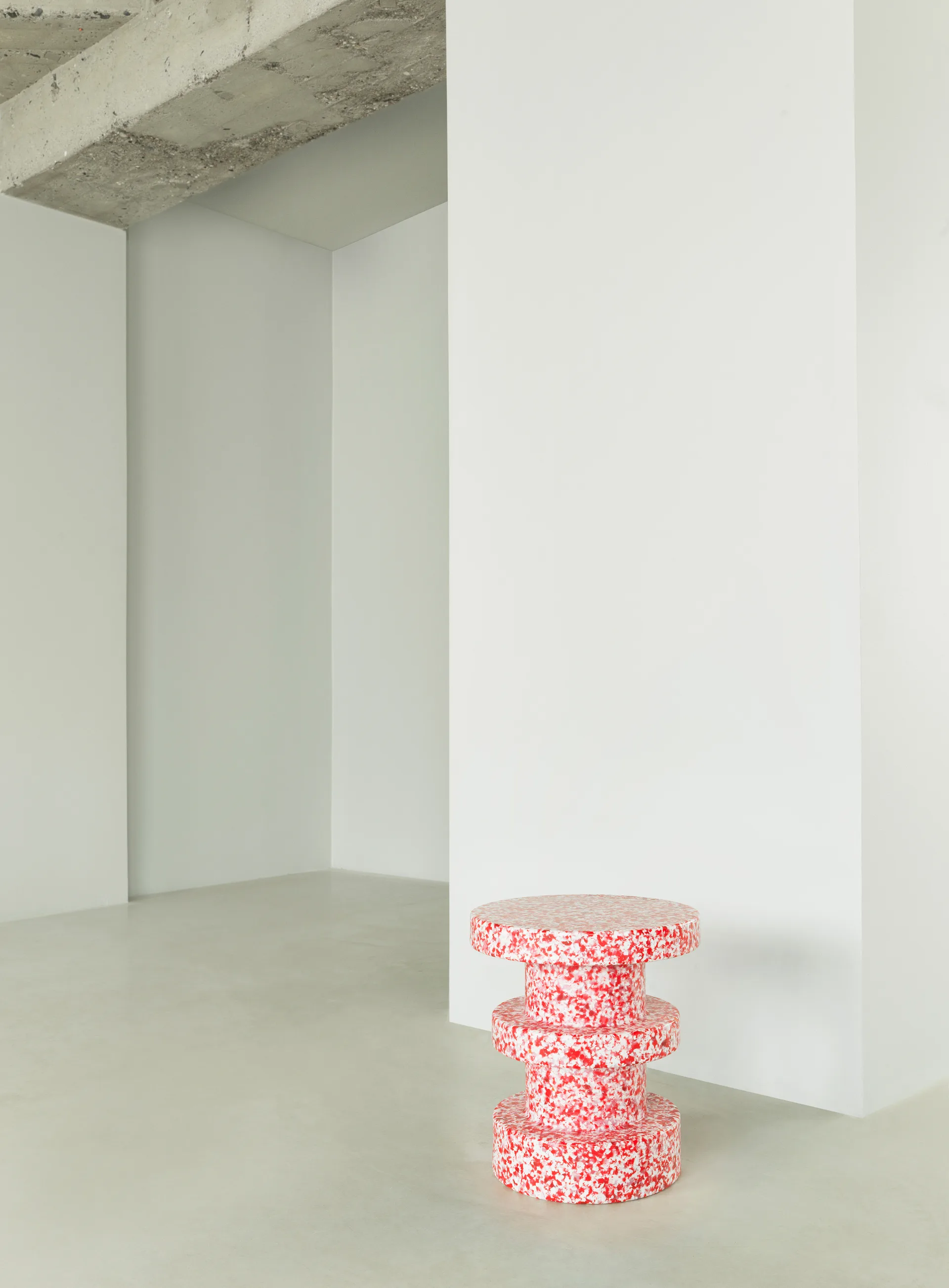 Bit Stack 吧台凳, 红色 Normann Copenhagen
