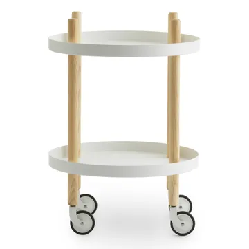 Block 桌子 Ø45cm - 白色 - Normann Copenhagen