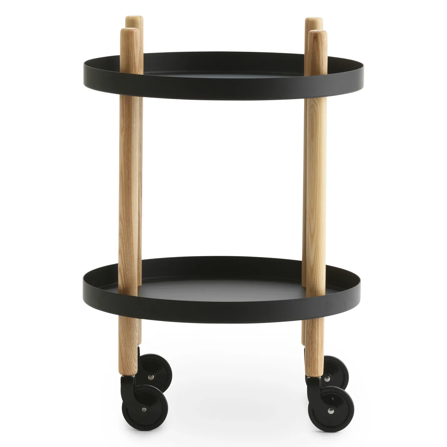 Block 桌子 Ø45cm, 黑色 Normann Copenhagen