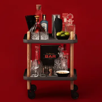 Block 桌子 - 深灰色 - Normann Copenhagen