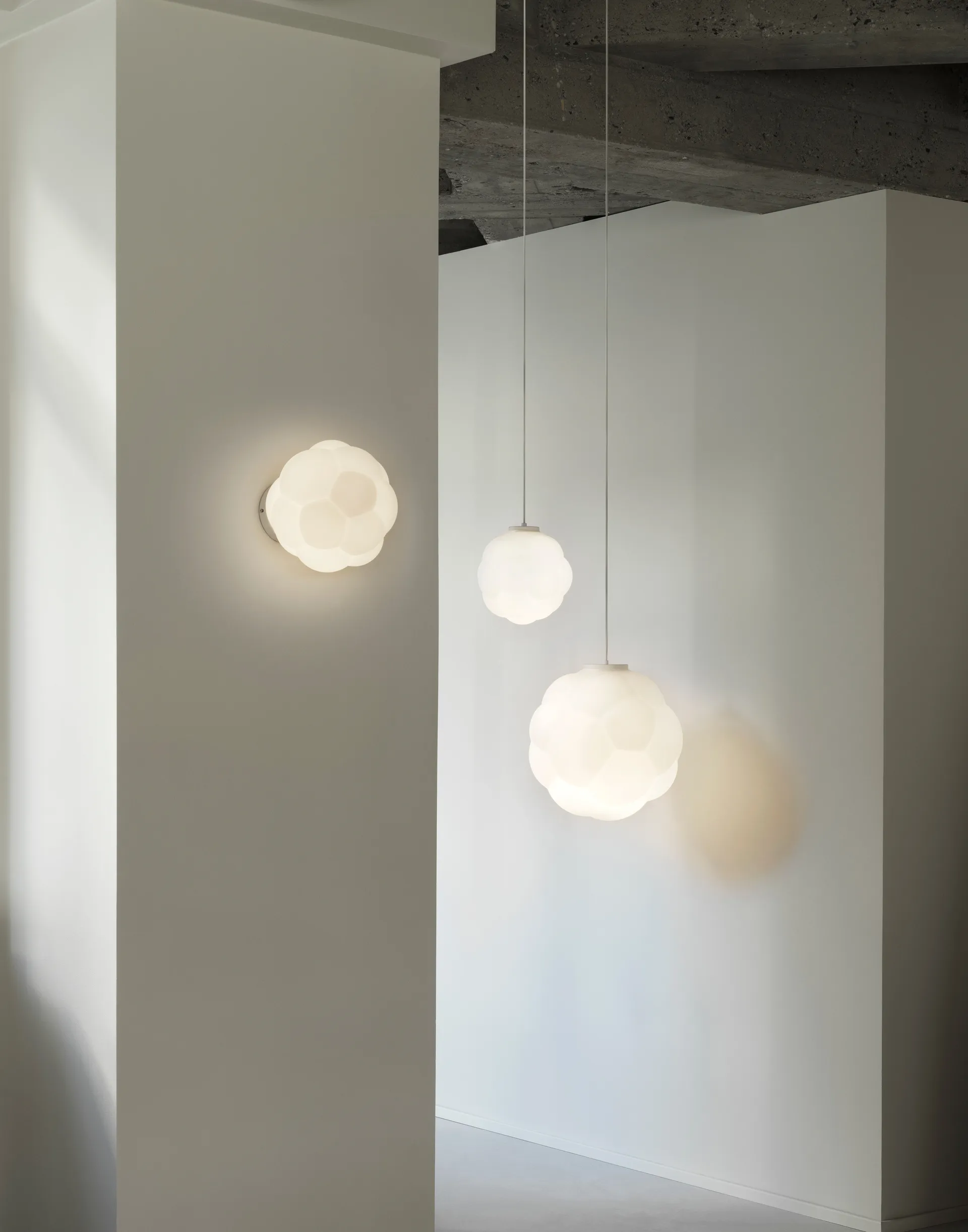 Bubba ceiling/壁灯 Ø25 cm, White Normann Copenhagen