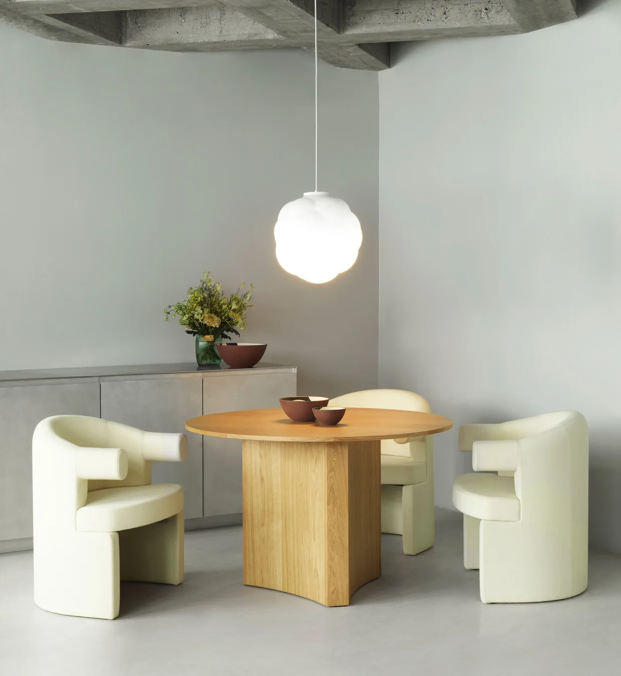 Bubba吸顶灯Ø42x41cm, 白色 Normann Copenhagen