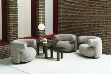 Burra 带回位功能休闲椅 - Zero系列0011 - Normann Copenhagen