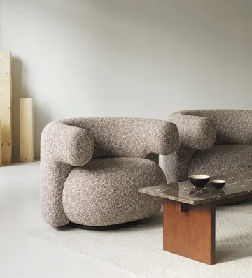 Burra 带回位功能休闲椅 - Zero系列0011 - Normann Copenhagen
