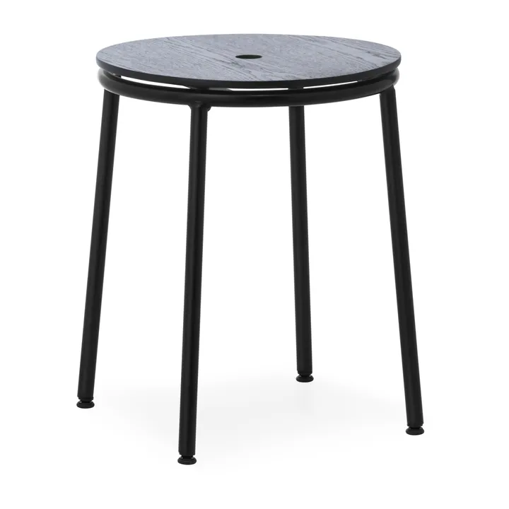 Circa 吧台凳45cm - 黑色橡木 - Normann Copenhagen