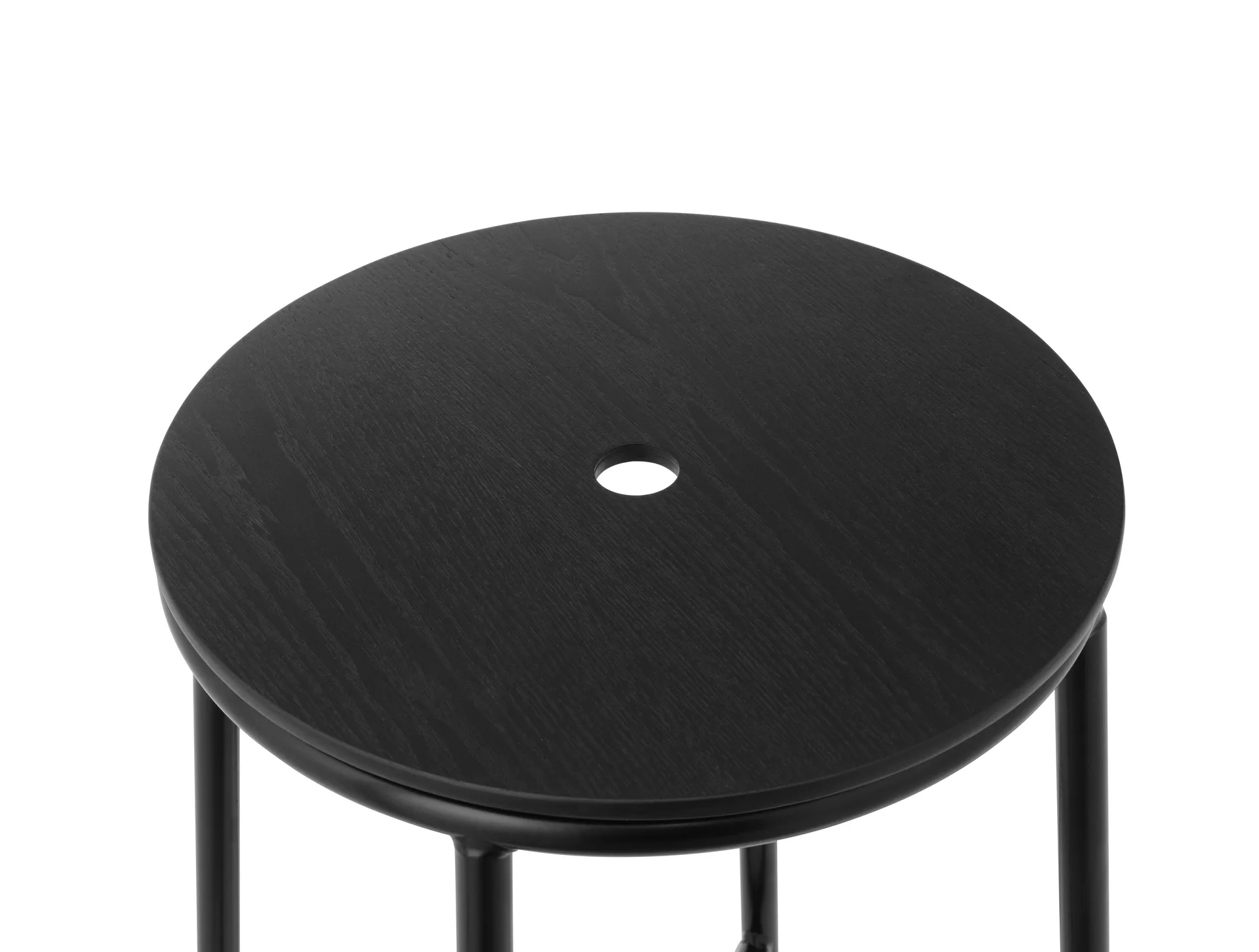 Circa 吧台凳45cm, 黑色橡木 Normann Copenhagen