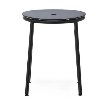 Circa 吧台凳45cm - 黑色铝制 - Normann Copenhagen
