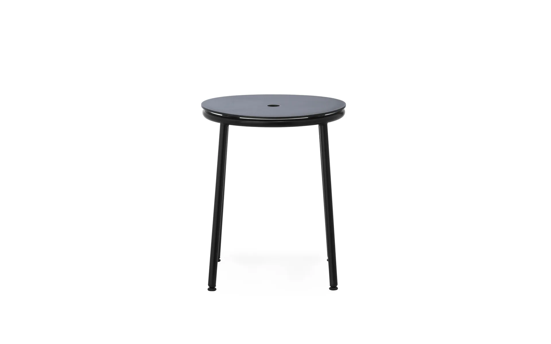 Circa 吧台凳45cm, 黑色铝制 Normann Copenhagen