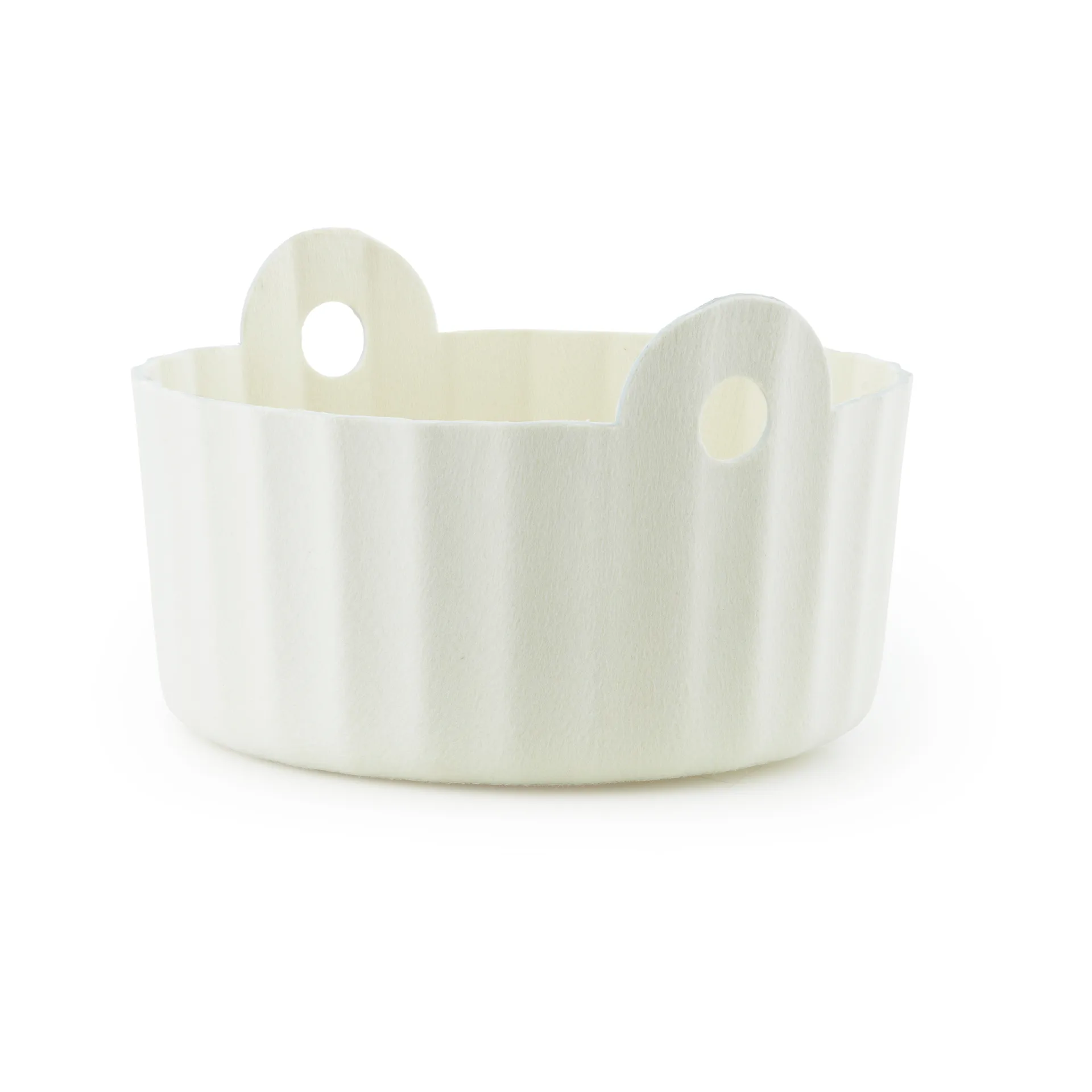 Colu Basket 收纳篮 直径44cm, 奶油色 Normann Copenhagen