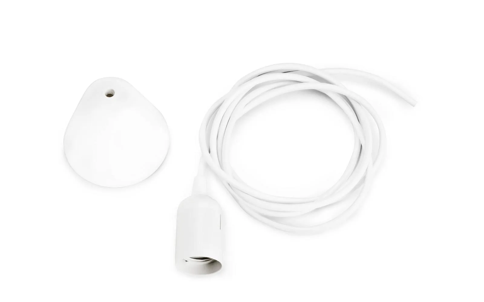 Cord北欧风格吊灯电线挂件25cm, 白色 Normann Copenhagen