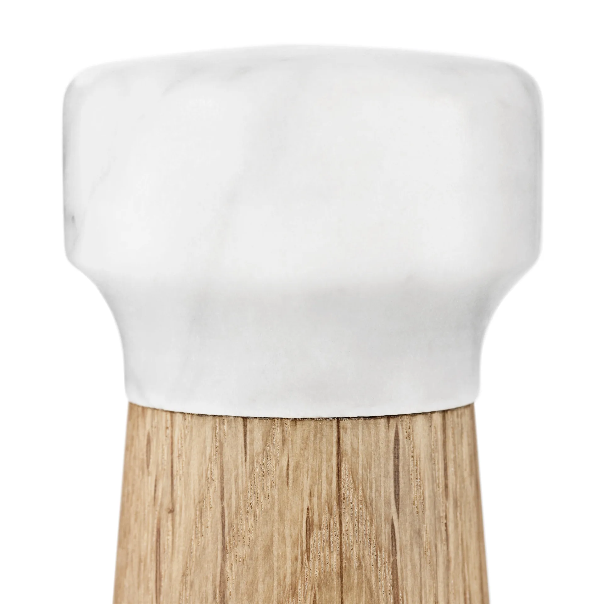 Craft 橡木白色大理石盐研磨器, 小号 Normann Copenhagen