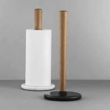 Craft 厨房卷纸架 - 黑色大理石 - Normann Copenhagen