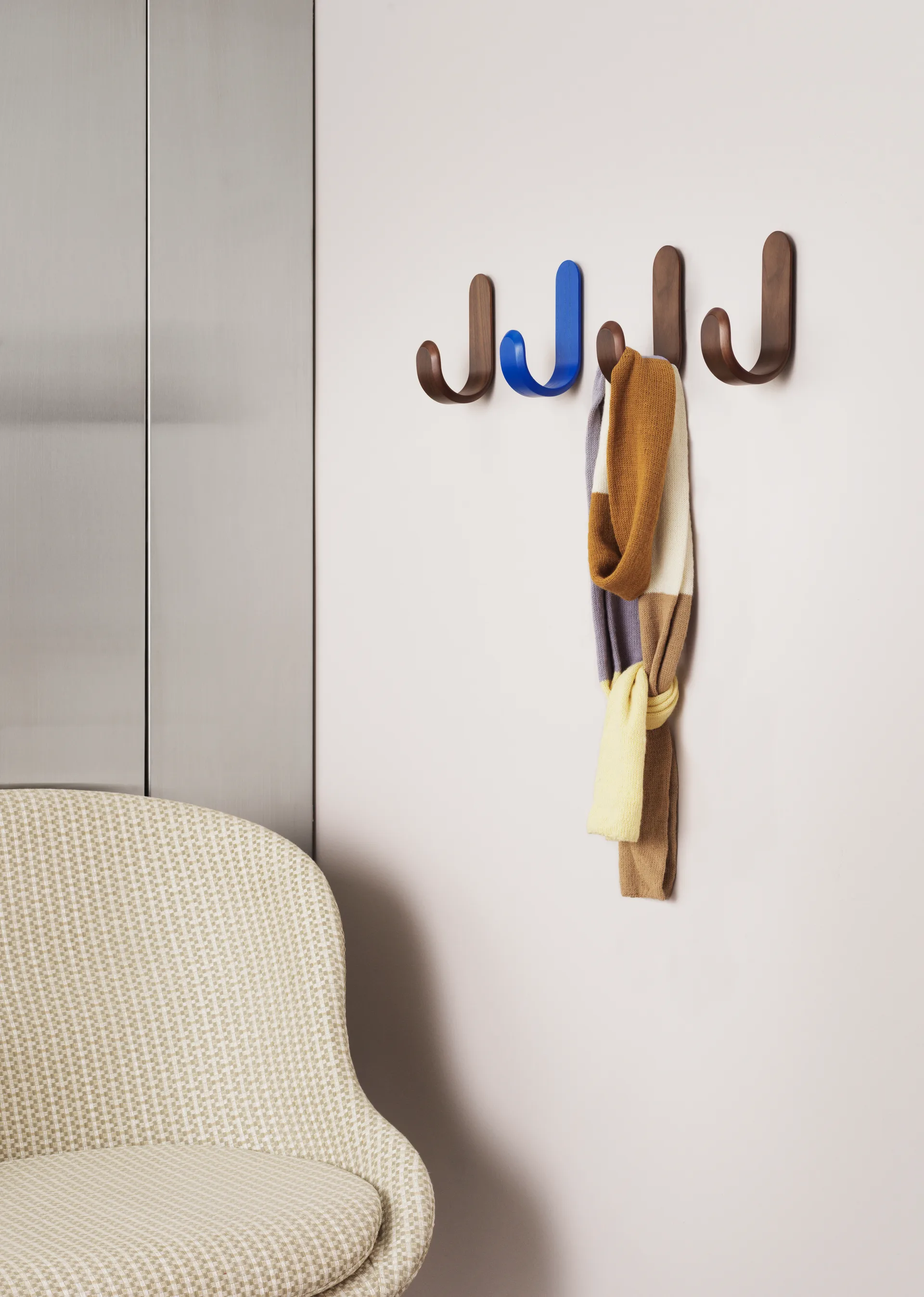 Curve hook, 蓝色 Normann Copenhagen