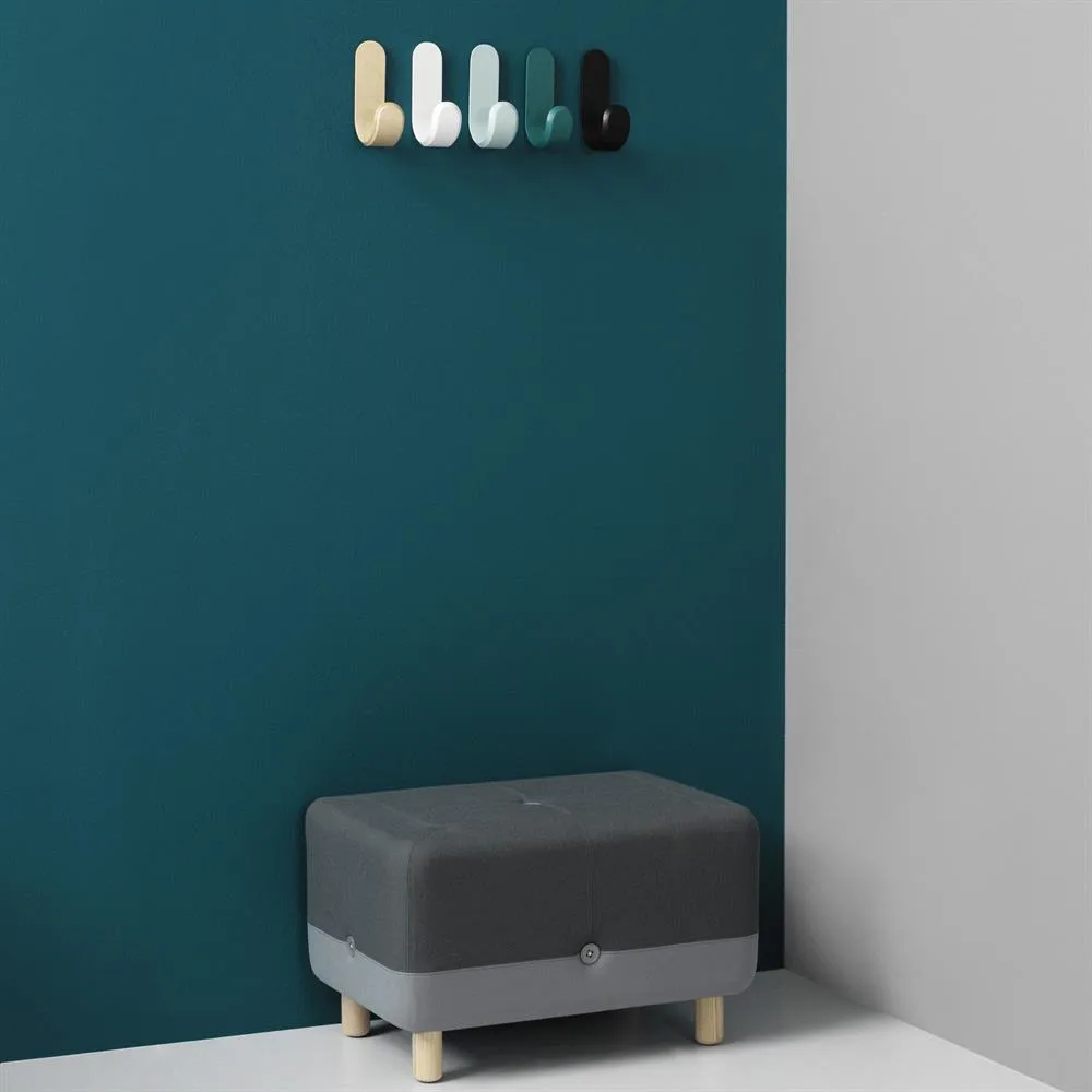 Curve hook, 白色 Normann Copenhagen