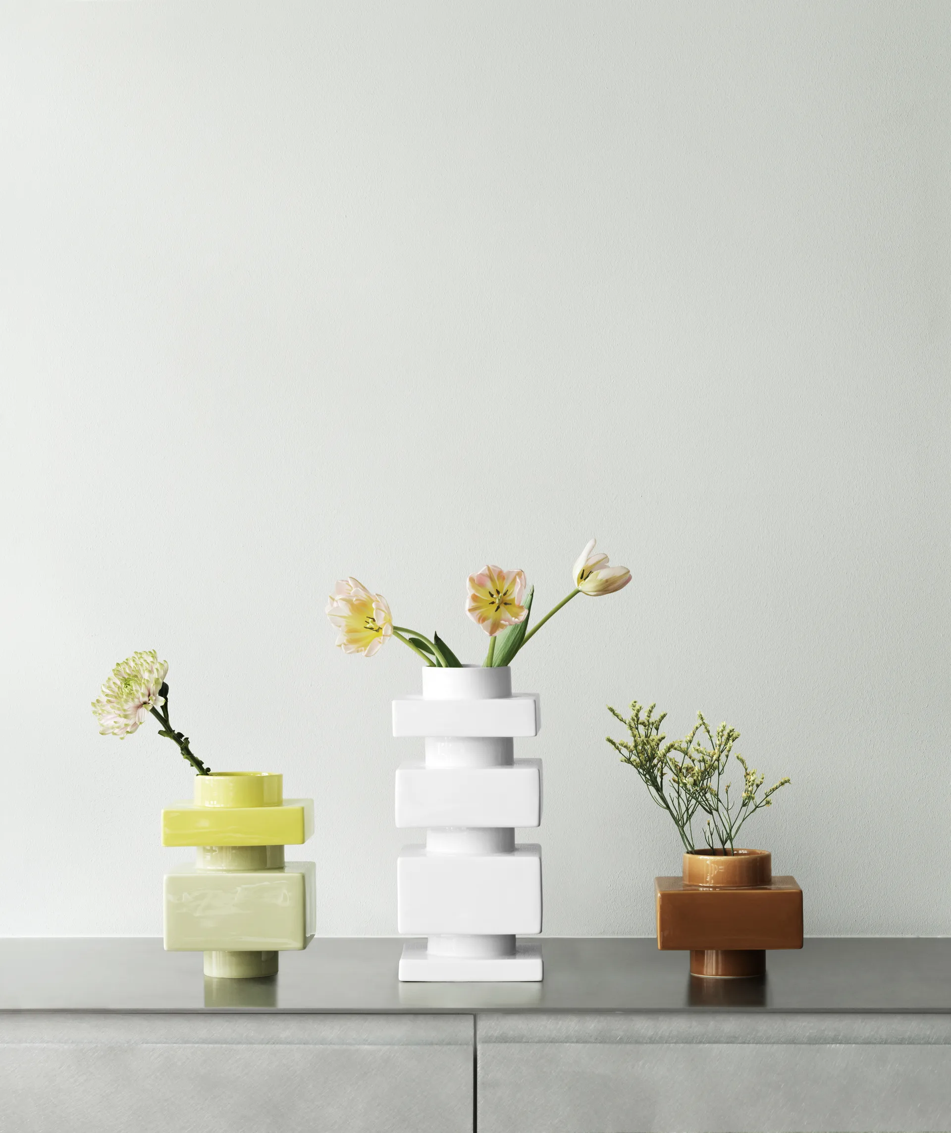 Deko Object S2 花瓶, 雪白色 Normann Copenhagen