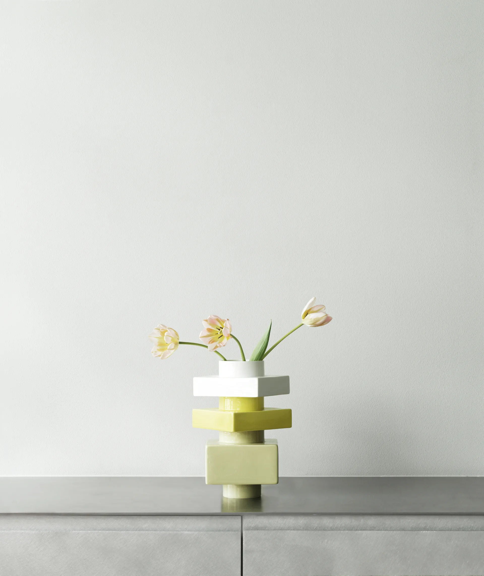 Deko Object S4 花瓶, 鼠尾草绿 Normann Copenhagen