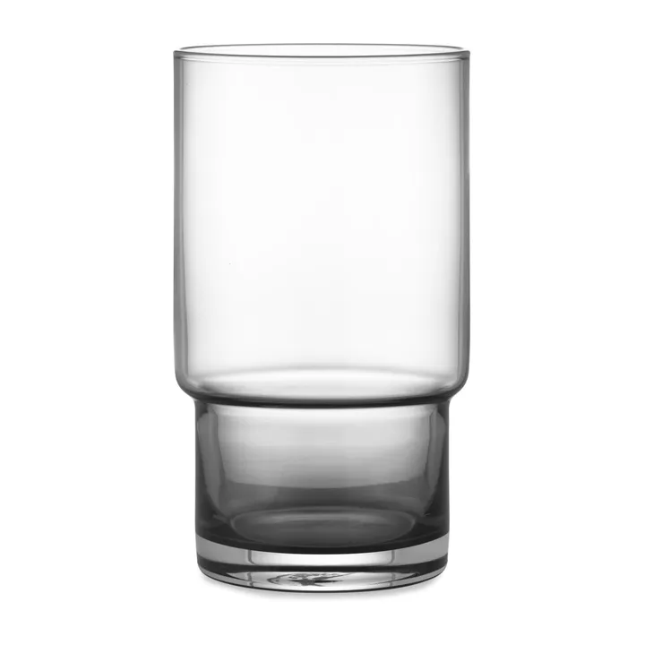 Fit 北欧简约设计玻璃水杯L款380ml - 烟熏色 - Normann Copenhagen