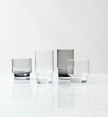 Fit 北欧简约设计玻璃水杯S款270ml - 烟熏色 - Normann Copenhagen