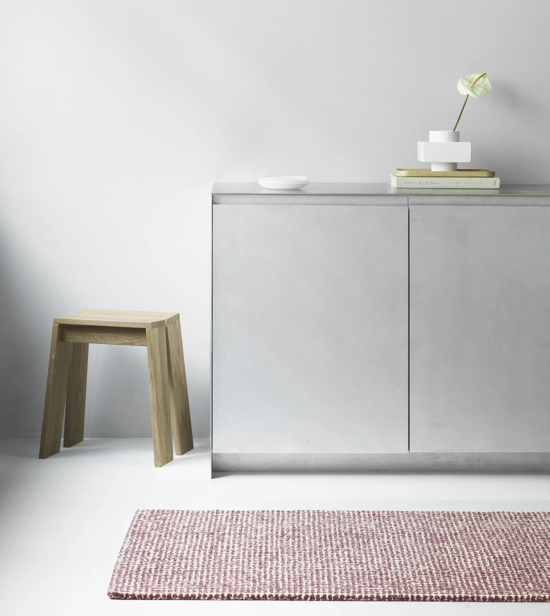 Flick 地毯, 80x200 cm 红色 Normann Copenhagen