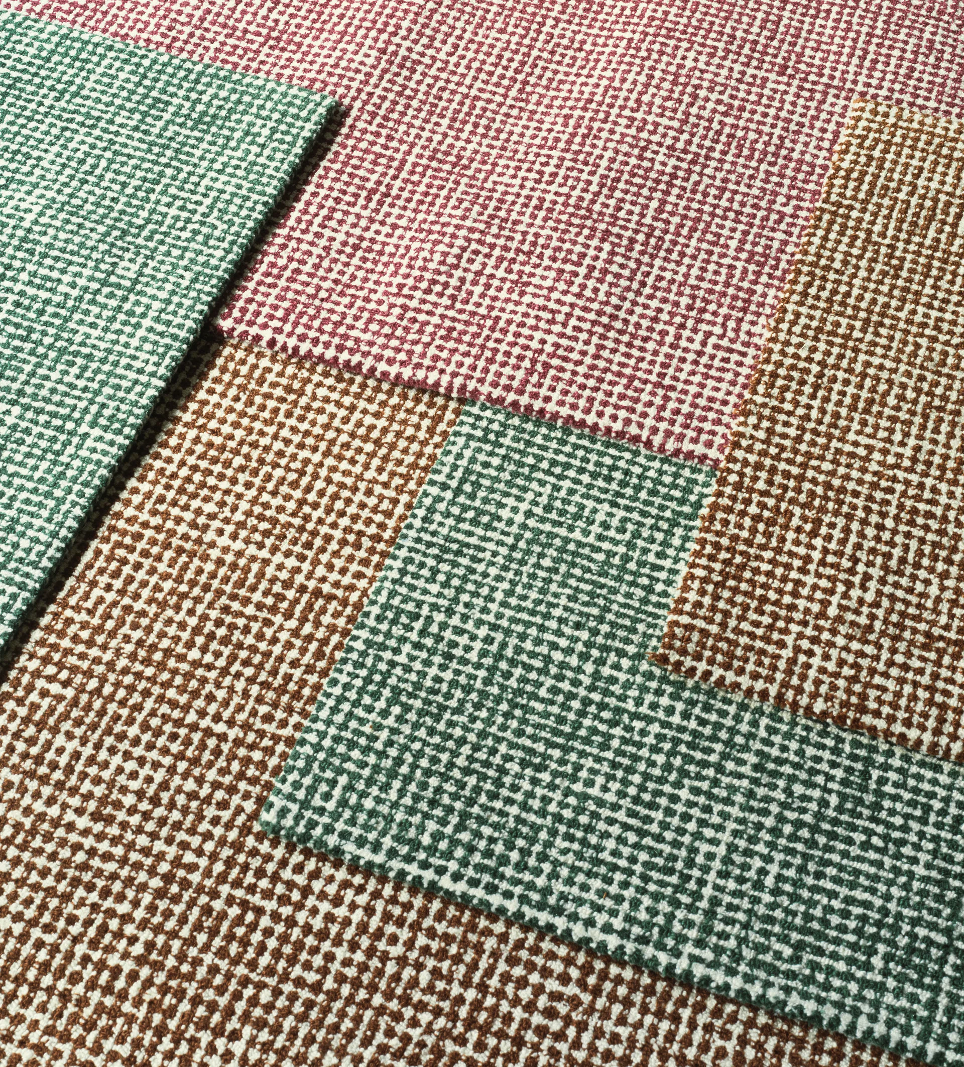 Flick 地毯, 80x200 cm 绿色 Normann Copenhagen