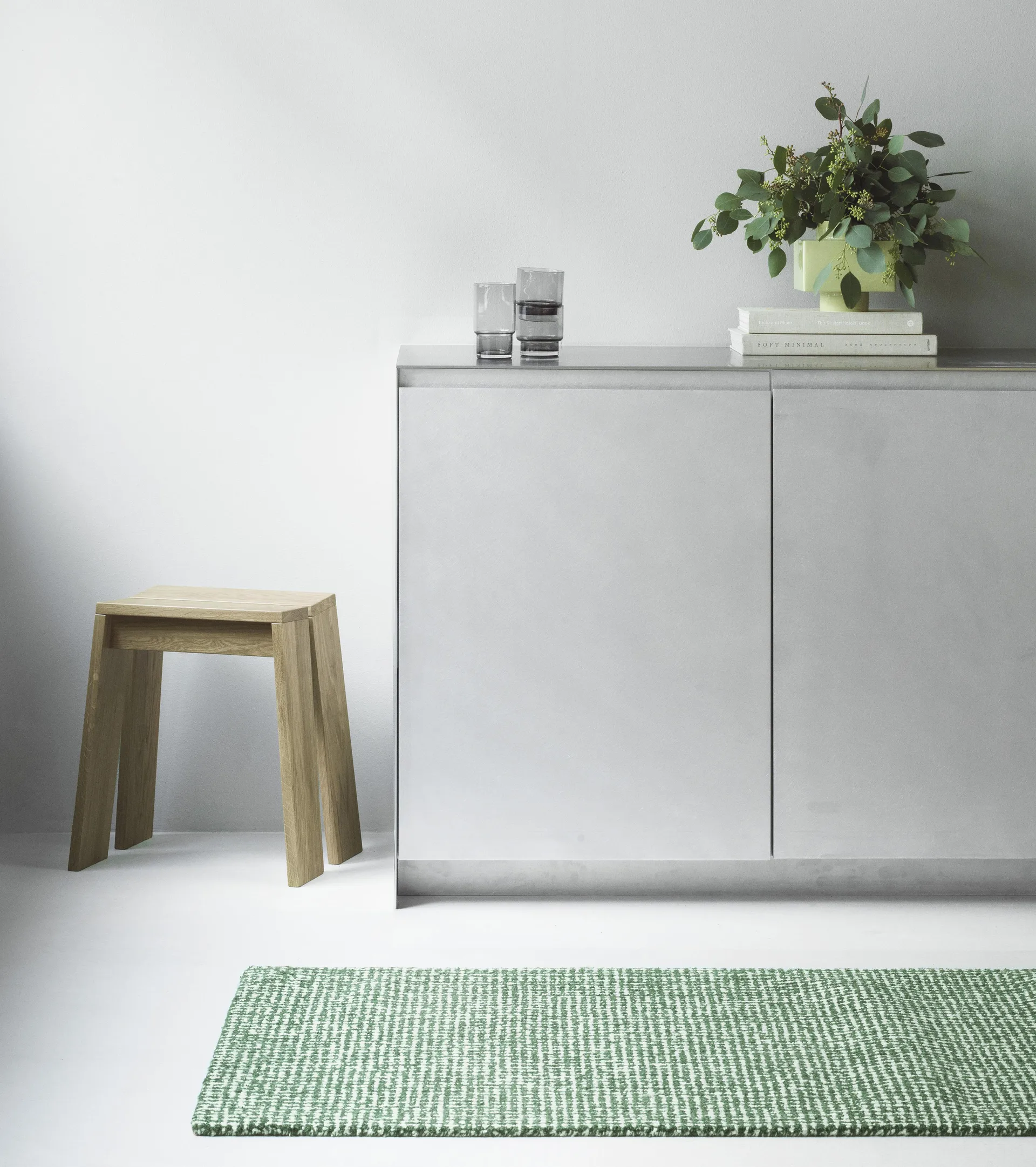 Flick 地毯, 80x200cm_绿色 Normann Copenhagen