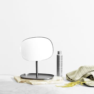 Flip 镜子  - Matte steel - Normann Copenhagen