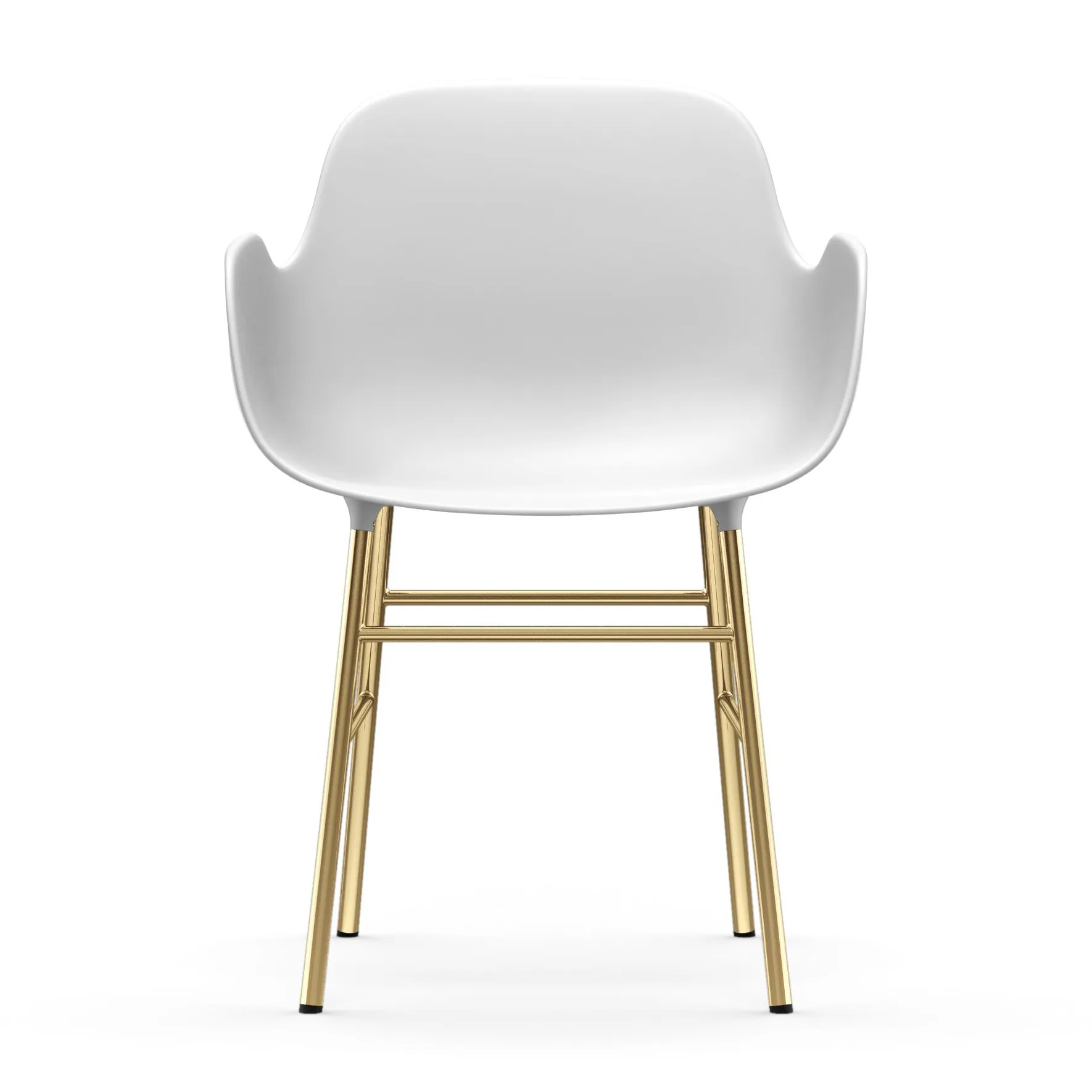 Form armchair bronze legs, 白色 Normann Copenhagen