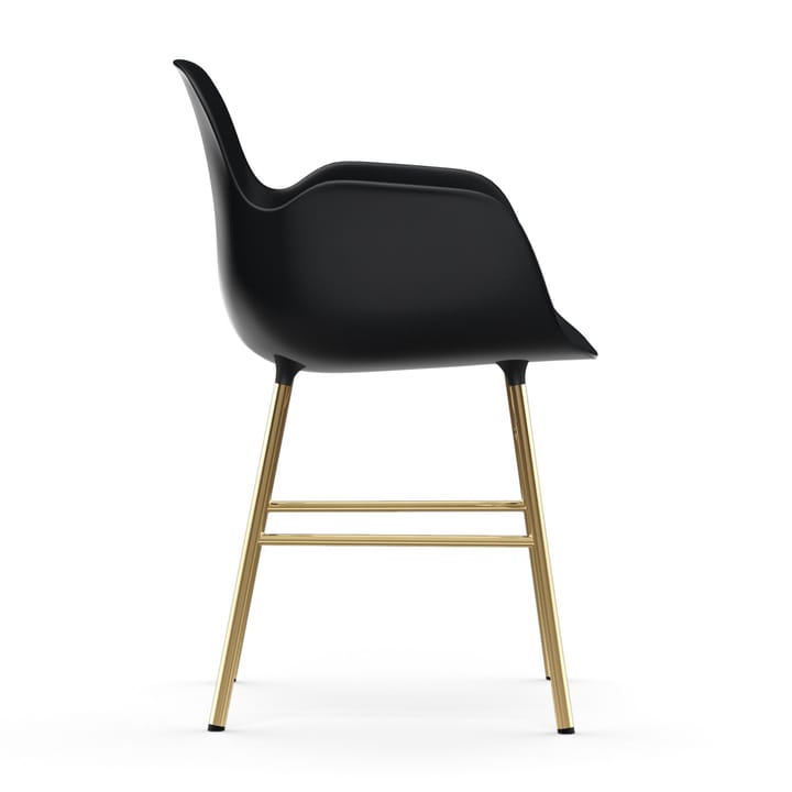 Form armchair bronze legs, 黑色 Normann Copenhagen