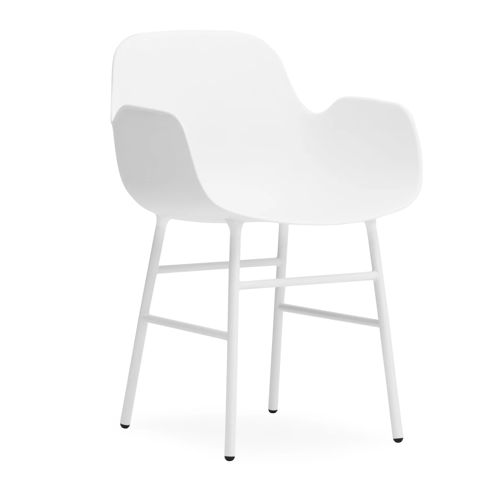 Form armchair metal legs, 白色 Normann Copenhagen