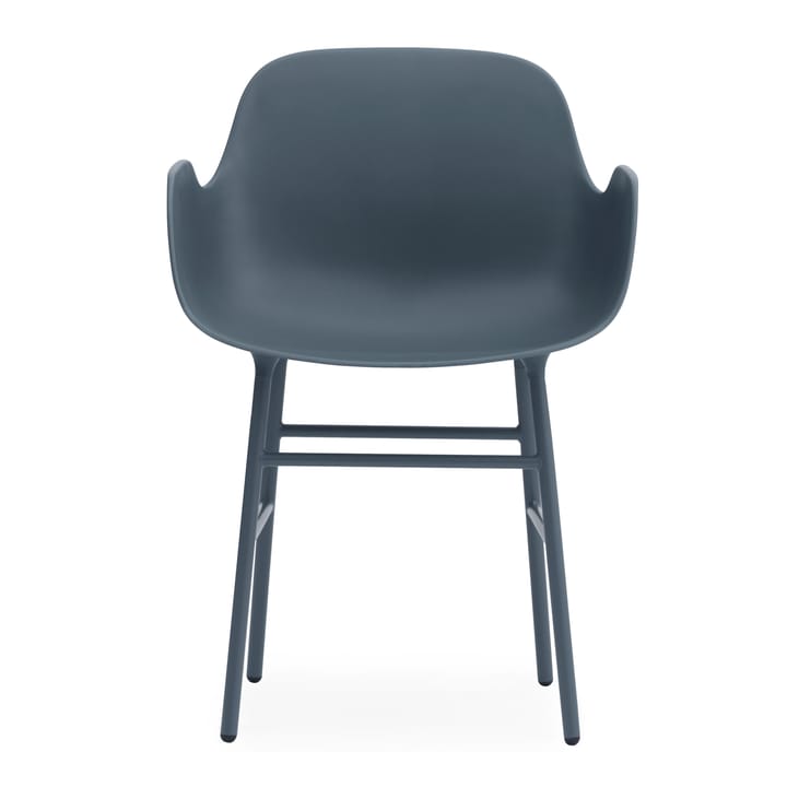Form armchair metal legs, 蓝色 Normann Copenhagen