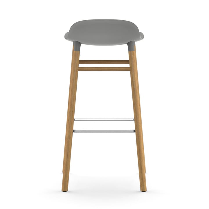 Form barstool oak legs 75 cm 凳子, 灰色 Normann Copenhagen