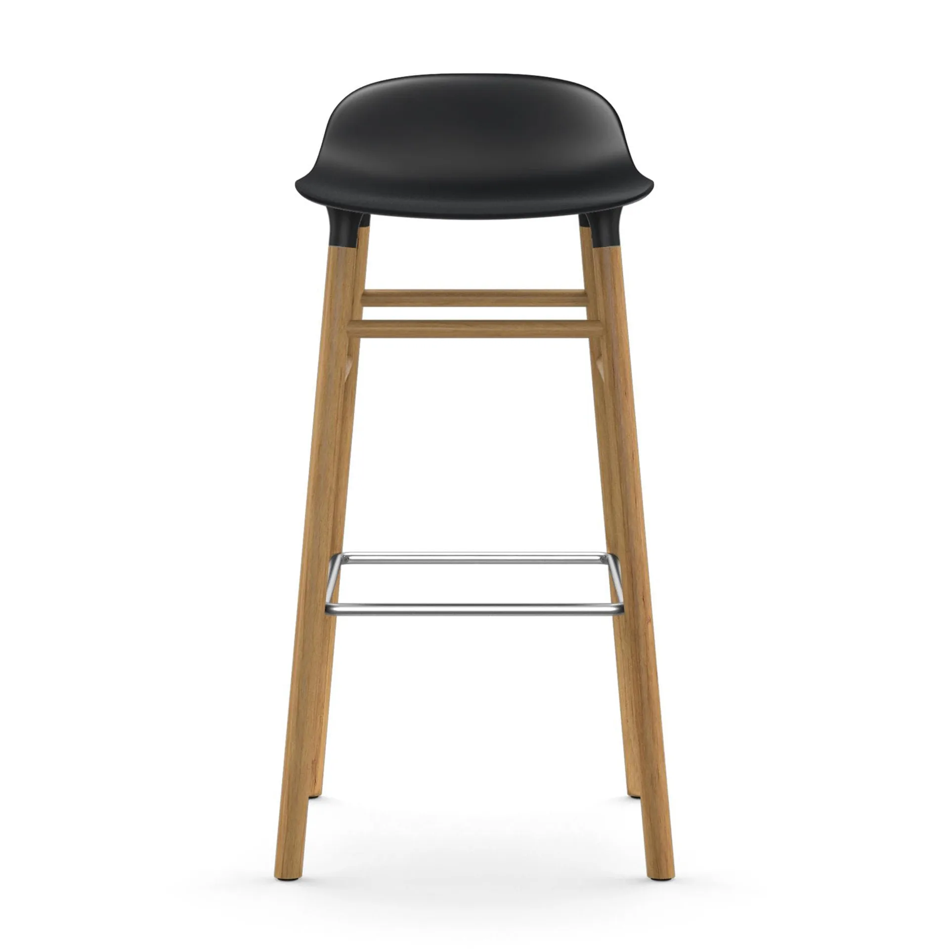 Form barstool oak legs 凳子, 黑色 Normann Copenhagen