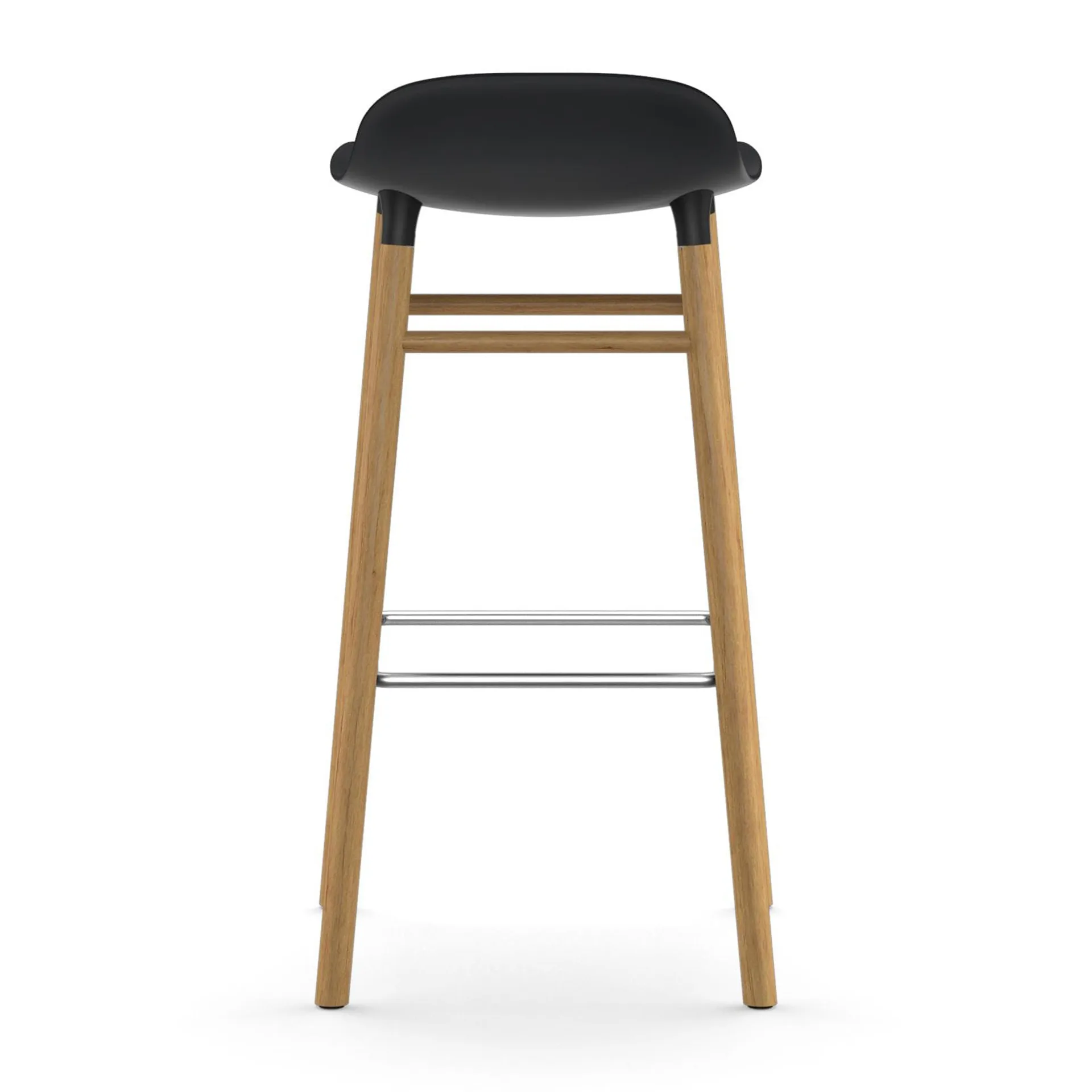 Form barstool oak legs 凳子, 黑色 Normann Copenhagen