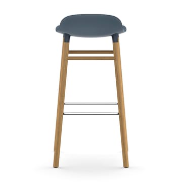 Form barstool oak legs 凳子 - 蓝色 - Normann Copenhagen